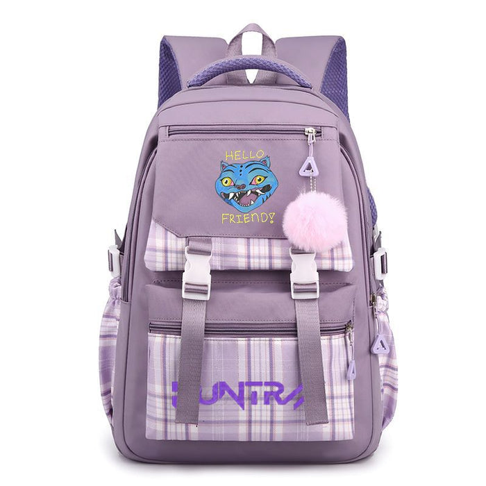 Wholesale  Kpop Printed School Bag Junior High School Large Capacity Backpack