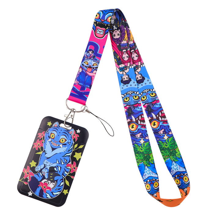 Wholesale Kpop Team Mobile Phone Lanyard Keychain and Card Holder