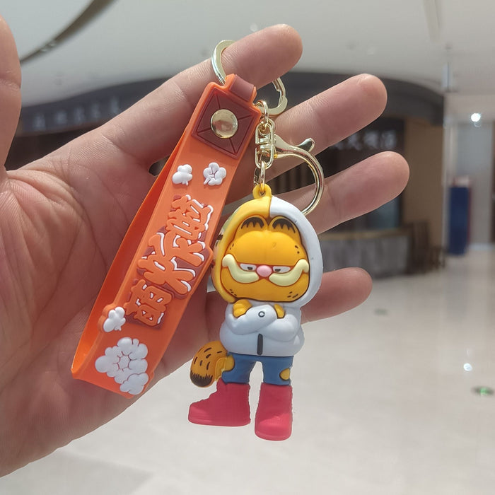 Wholesale Silicone Cartoon Figure Keychain JDC-KC-YiChang008