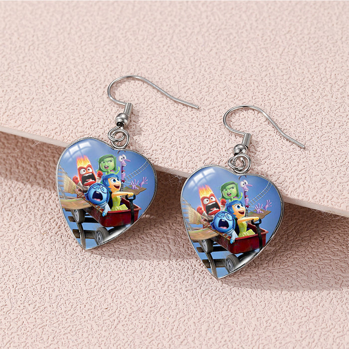 Wholesale Stainless Steel Heart Earrings JDC-ES-KaLu007