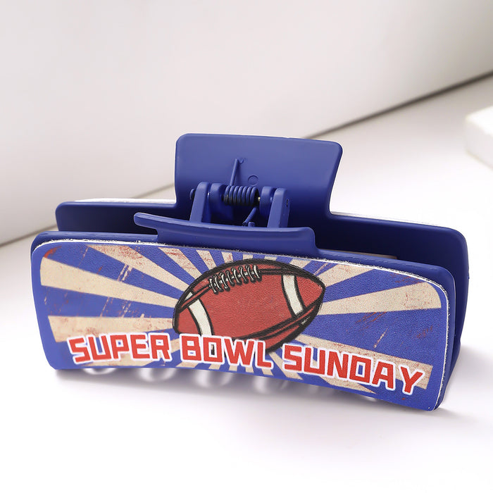 Wholesale Fashionable rugby hair accessories Hair Clips