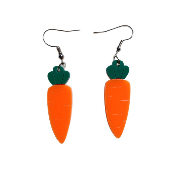 Wholesale Cute Vegetable Earrings Lemon Avocado Carrot Earrings Accessories Female
