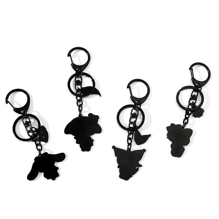 Wholesale Cartoon Cute Dark Style Alloy Keychain JDC-KC-BS024