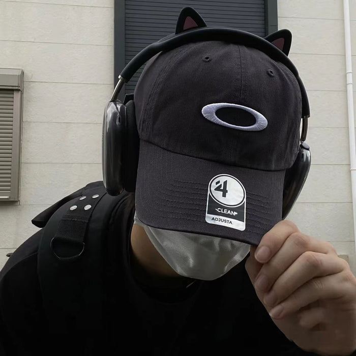 Wholesale Embroidered duckbill cap retro street baseball cap