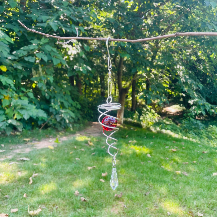 Wholesale Crystal Ball Rotating Wind Chimes Pendant