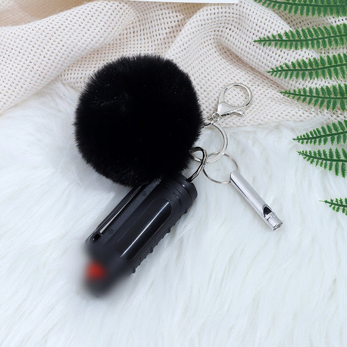 Wholesale Portable Multifunctional Fur Ball Keychain JDC-KC-Jinl006