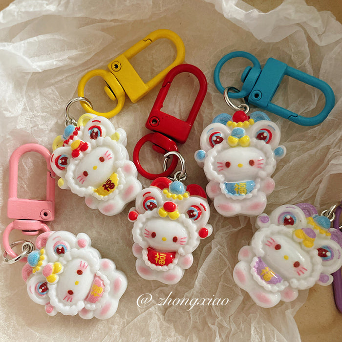 Wholesale Keychain Cartoon Pendant Cute Bag Pendant Backpack Accessories