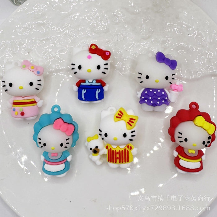 Wholesale Cartoon keychain ring, car keychain, silicone PVC soft rubber