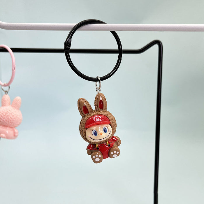 Wholesale Cute cartoon pendant doll small accessory keychain Mobile phone case decoration
