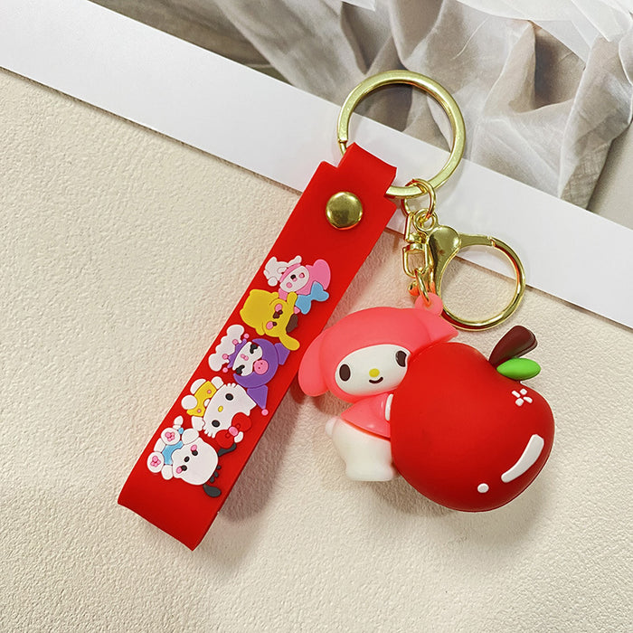 Wholesale Cartoon Cat Keychain Doll Pendant Cute Bag Key