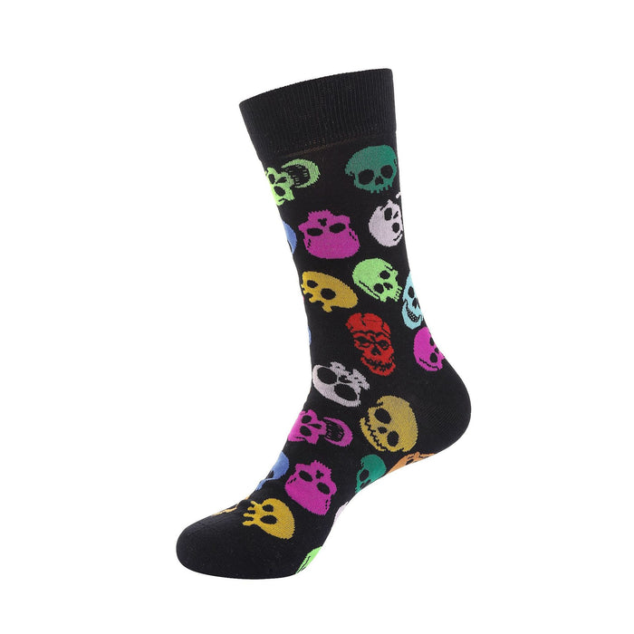 Wholesale  Halloween stockings cartoon print casual cotton socks for men and women deont sweat-absorbent sports socks