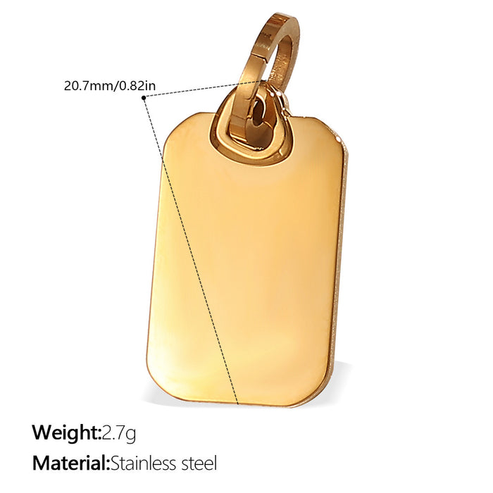 Wholesale  Pendant Accessories Inlaid Rhinestone All-match Pendant Inlaid Glass Stone Round Pendant Necklace