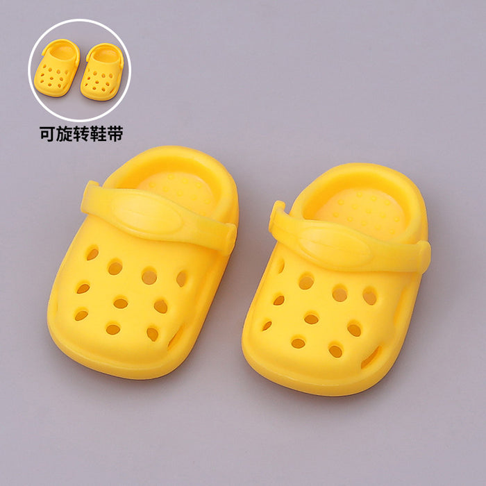 Wholesale Hole shoes 10cm 15cm cotton doll accessories toys