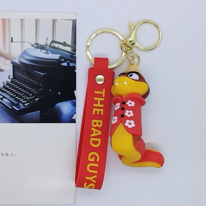 Wholesale cartoon villain alliance key chain pendant bag car key chain accessories gift