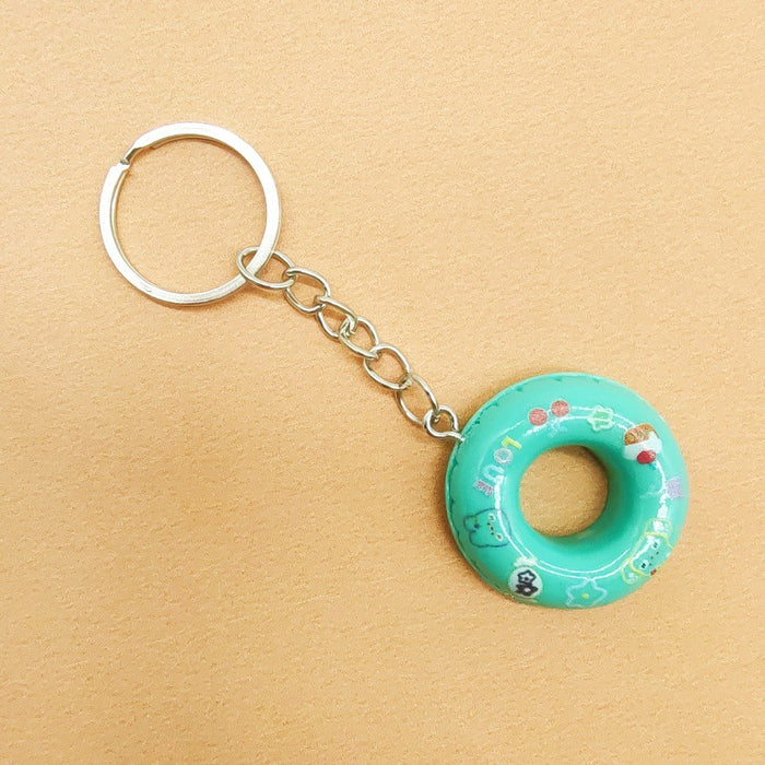 Wholesale Resin Swimming Ring Keychain JDC-KC-TYS010