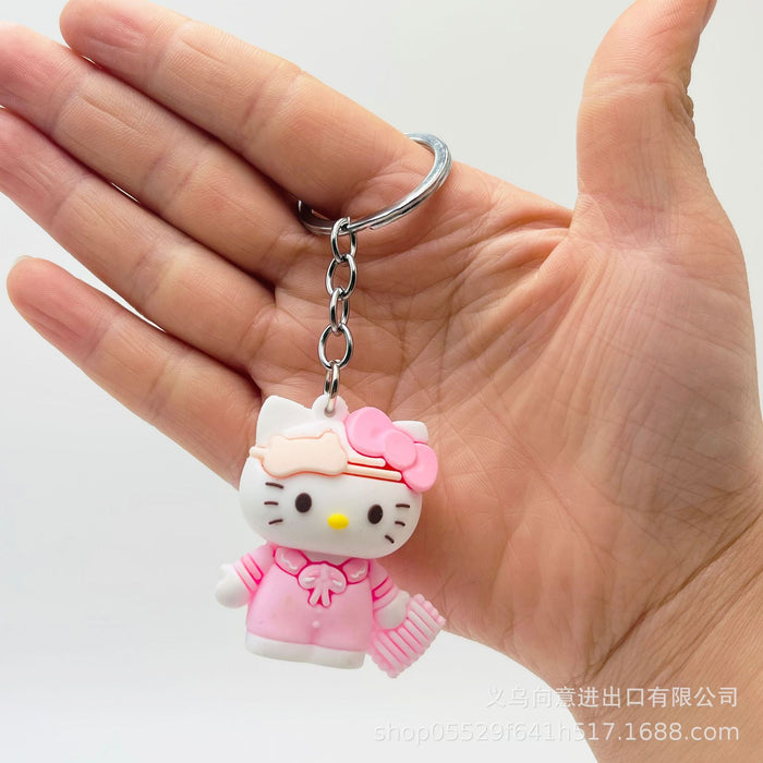 Wholesale PVC Cartoon Doll Keychain JDC-KC-XiangY057