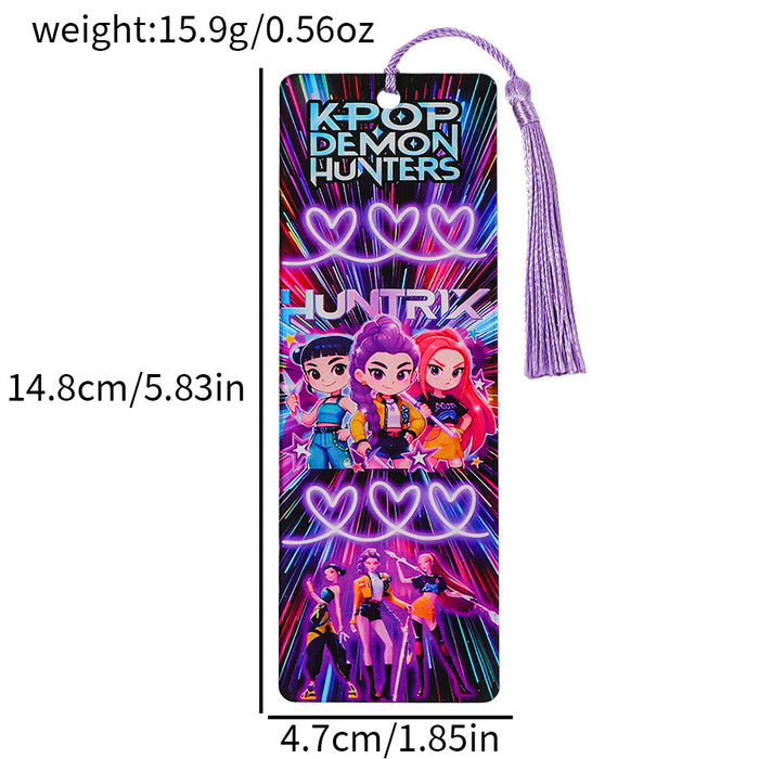 Wholesale Creative Acrylic Anime Tassel Bookmark