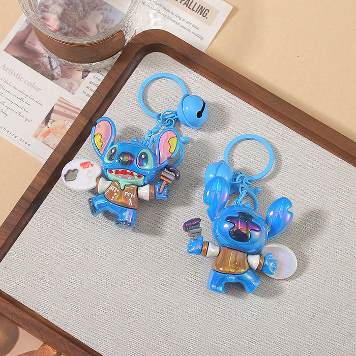 Wholesale New Street Keychain Cartoon Anime Doll Bag Pendant Cute Creative Silicone Gift Chain