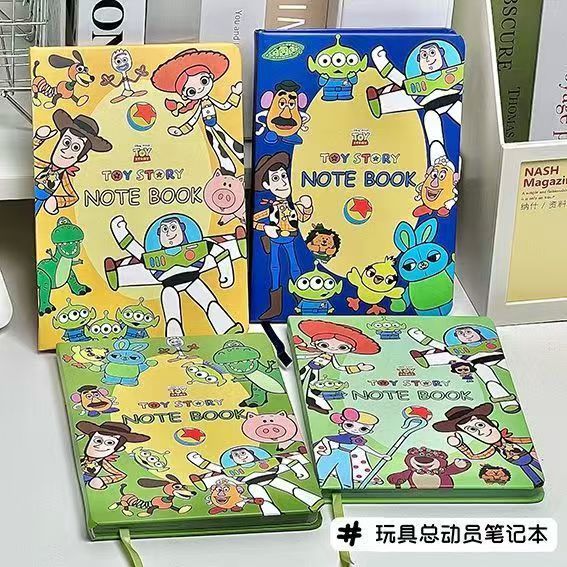 Wholesale Cartoon B6 Notebook PU Cover Lined Pages Student Writing Pad