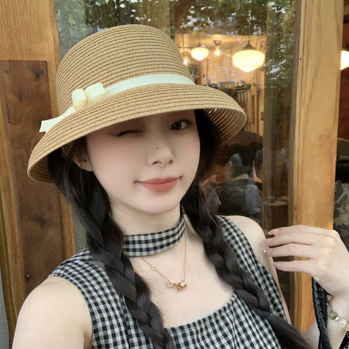 Wholesale Handmade Straw Hat for Women Fisherman Hat