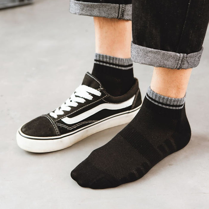 Wholesale New Socks Short Socks Thin Ship Socks Mesh Breathable Cotton Socks Sports Socks Short Tube Socks
