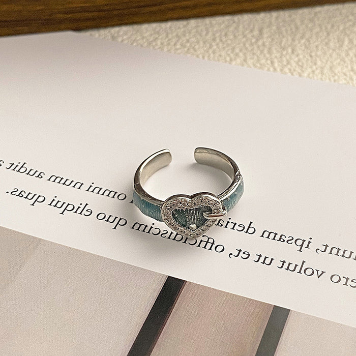 Wholesale Retro love ring, niche neutral versatile temperament, index finger ring