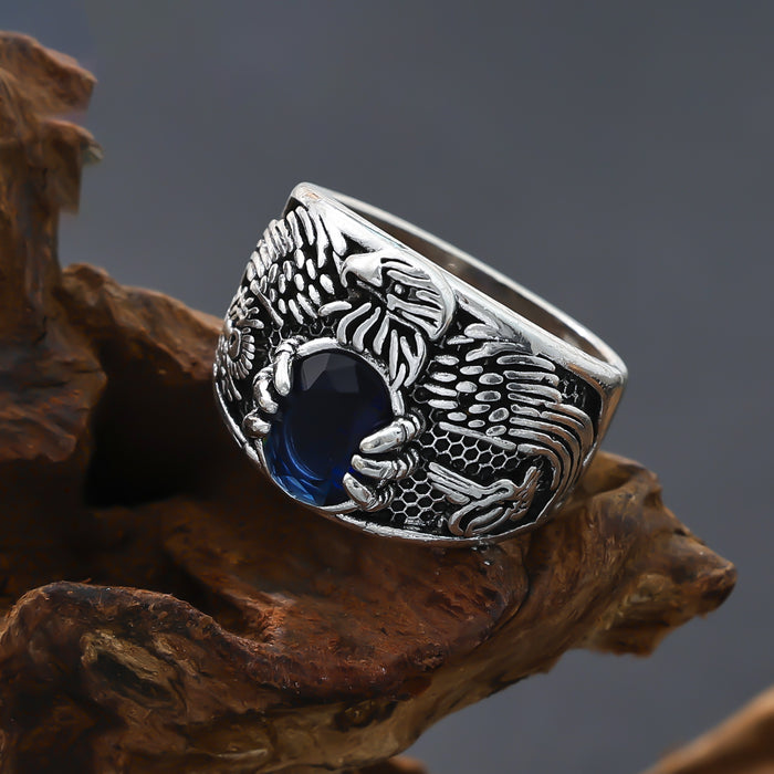 Wholesale Vintage Silver Men's Ring Open Ring