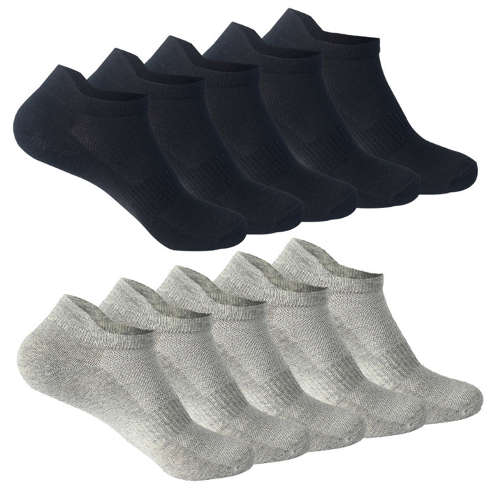Wholesale 10 pairs of mesh socks, thin sports cotton socks