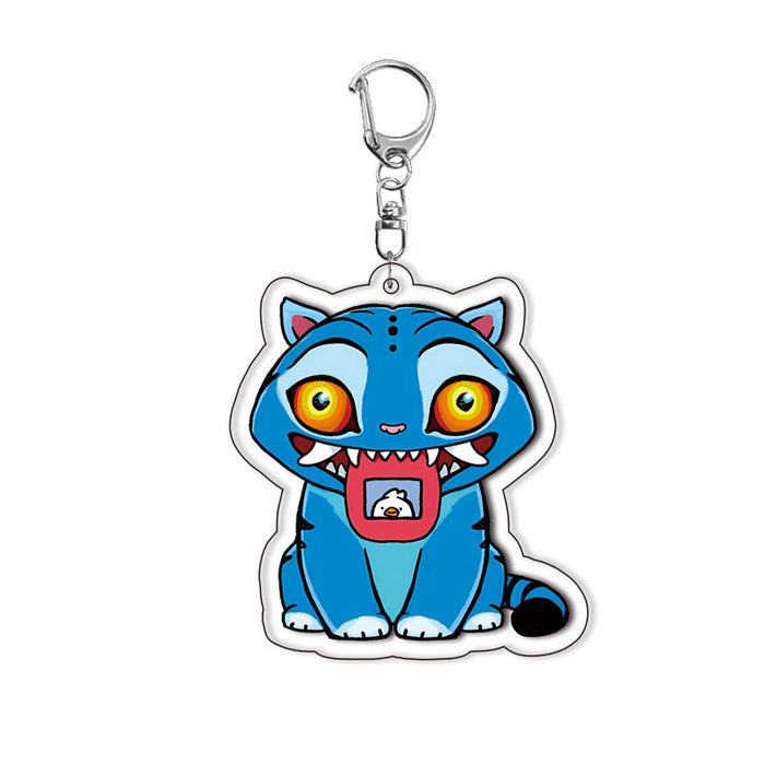 Wholesale Layered Acrylic Keychain Anime Merchandise Pendant