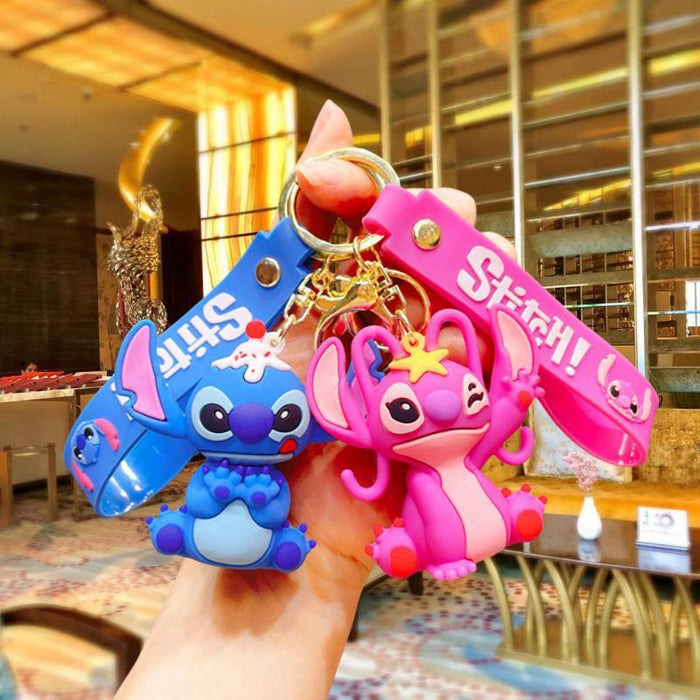 Wholesale Silicone Cartoon Doll Keychain JDC-KC-MingT101