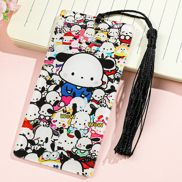 Wholesale Cute acrylic tassel bookmark