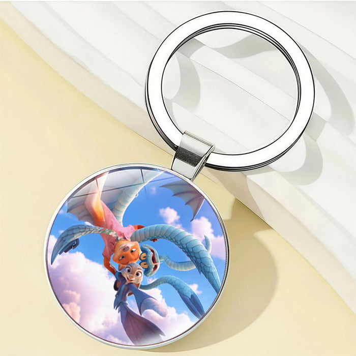 Wholesale Time Gem  Cartoon Keychain