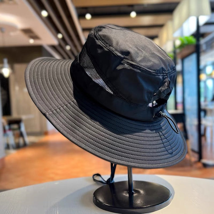 Wholesale Hat Breathable Quick-drying Mesh Sun Hat Men's Fashion Hat  Sunscreen Hat