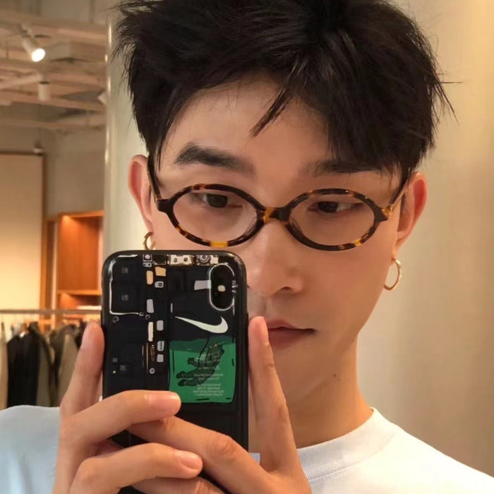 Wholesale Anti blue light flat lens sunglasses, small frame oval glasses