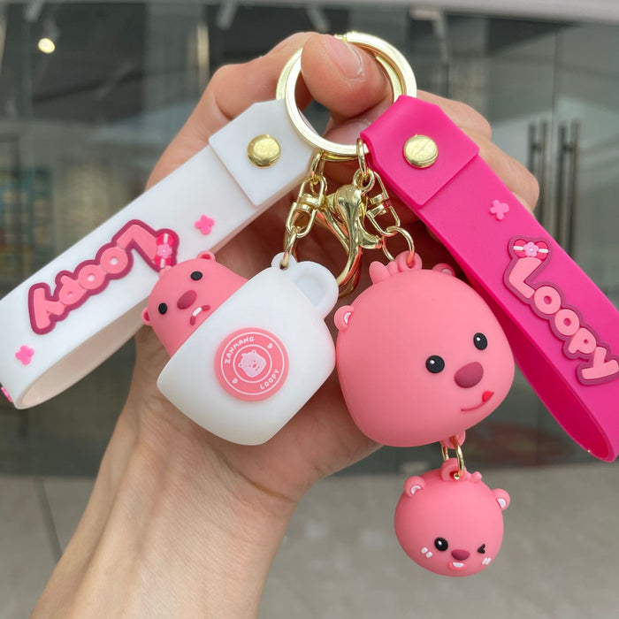 Wholesale Cartoon Keychain Doll Cute Car Pendant Bag Accessories Small Gifts Wholesale