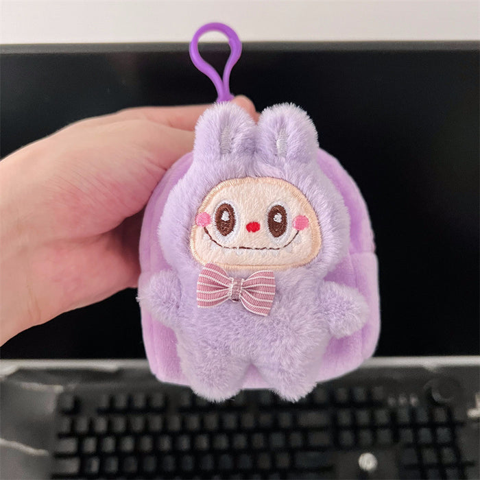 Wholesale Cute plush backpack Key Cases