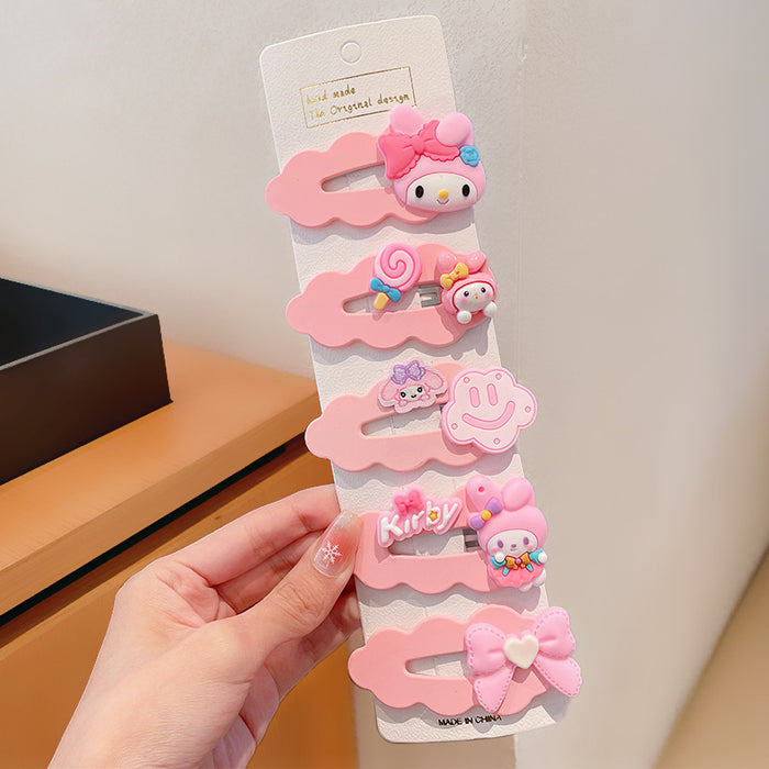 Wholesale Children's Hair Accessories Hairpins Kulomi Stall One Meter Cartoon Hairpin Back of The Head Broken Hairpin Large BB Hairpin JDC-HC-Zaix003