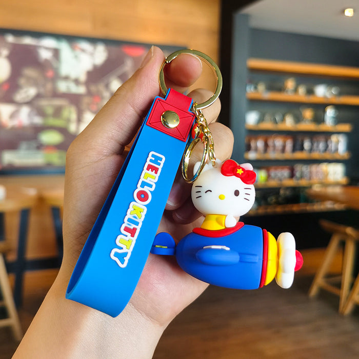 Wholesale Cartoon Doll Silicone Keychain JDC-KC-Tingm238