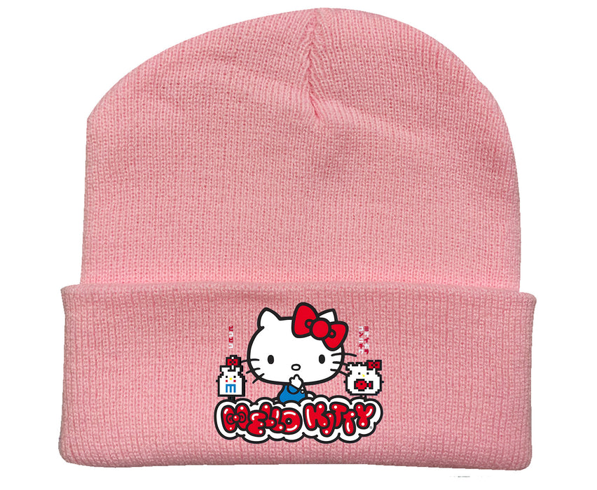 Wholesale  Knitted Hat Pattern Velvet Hat Curled Warm Protection Hat