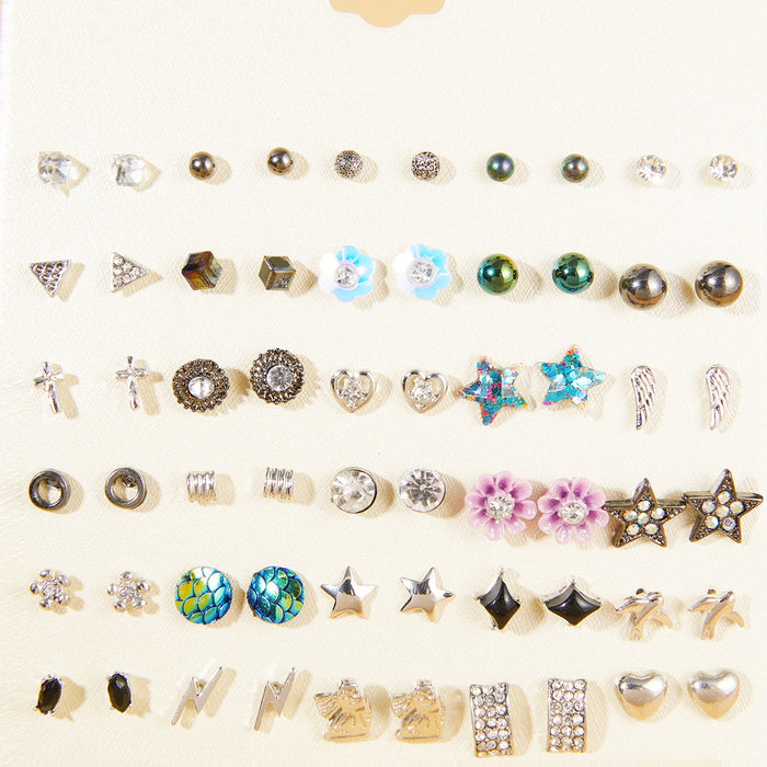 Wholesale Multiple Pairs of Bow Flowers Earrings