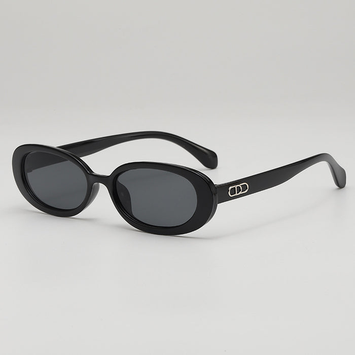 Wholesale Small Frame Oval Cat's Eye SunglassesShowface Little Spice Girl Travel Sunglasses