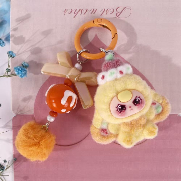 Wholesale Cute Plush Bag Charm Keychain Trendy Decorative Gift