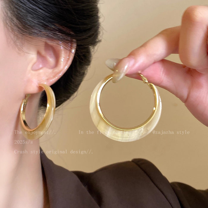 Wholesale Personality Large Hoop Earrings
