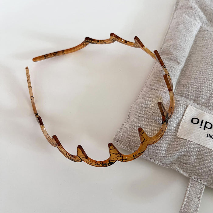 Wholesale Toothed Wave Hair Hoop New Simple Retro Headband Wash Face Anti slip Pressure Hair Clip Hair Accessories