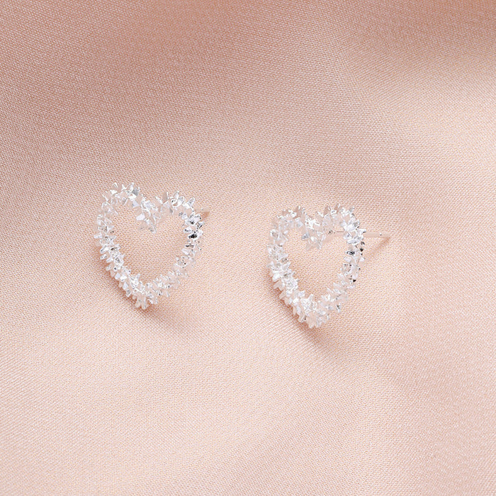 Wholesale Heart earrings gold fashion earrings