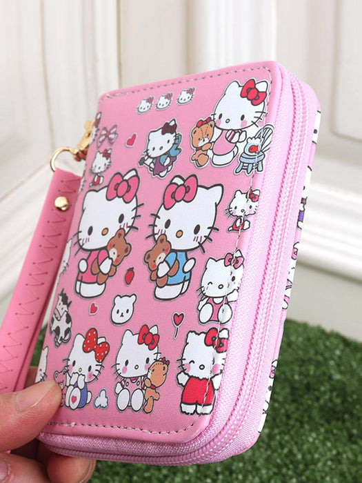 Wholesale Cartoon Cat Small Wallet with Card