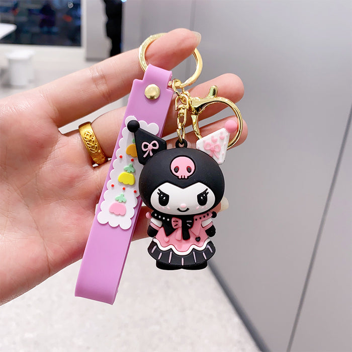 Wholesale Doll keychain, cartoon cute pendant, buckle, hanging accessory, keychain