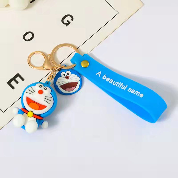 Wholesale Keychain small gift machine cat car key pendant