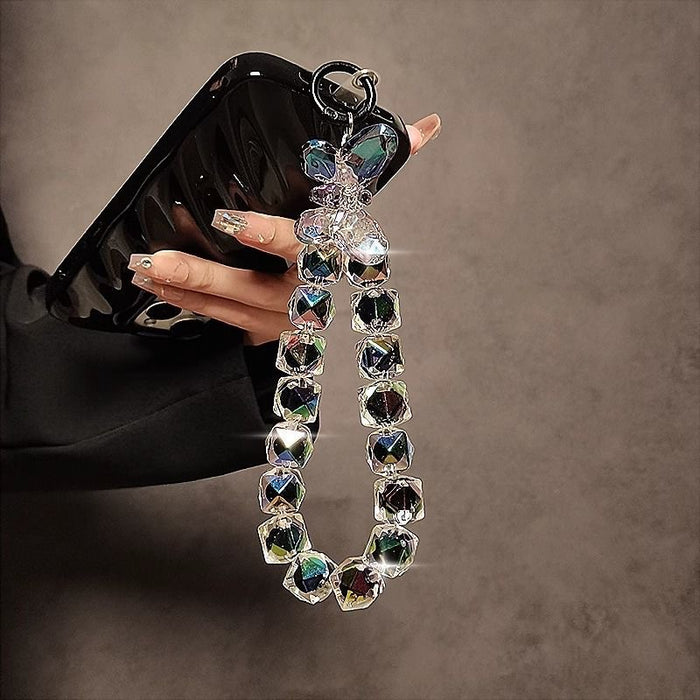 Wholesale Acrylic Butterfly Mobile Phone Chain Keychain Mobile Phone Chain