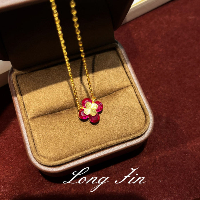 Wholesale Women's Four-Leaf Clover choker necklace Bracelet Earrings Set